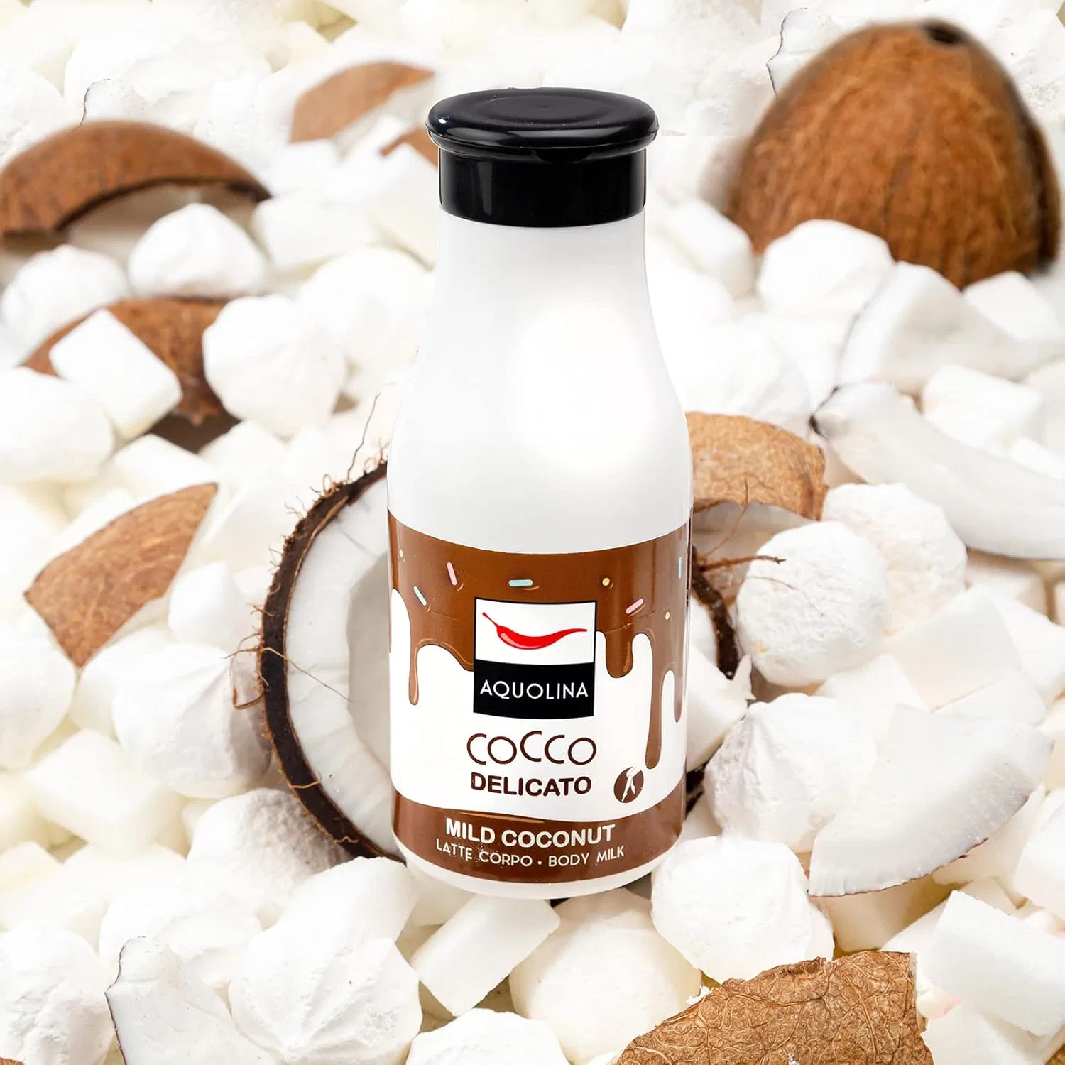 Увлажняющее молочко для тела Coconut Hydrating Body Milk 250 мл от Aquolina Aquolina — фото 2