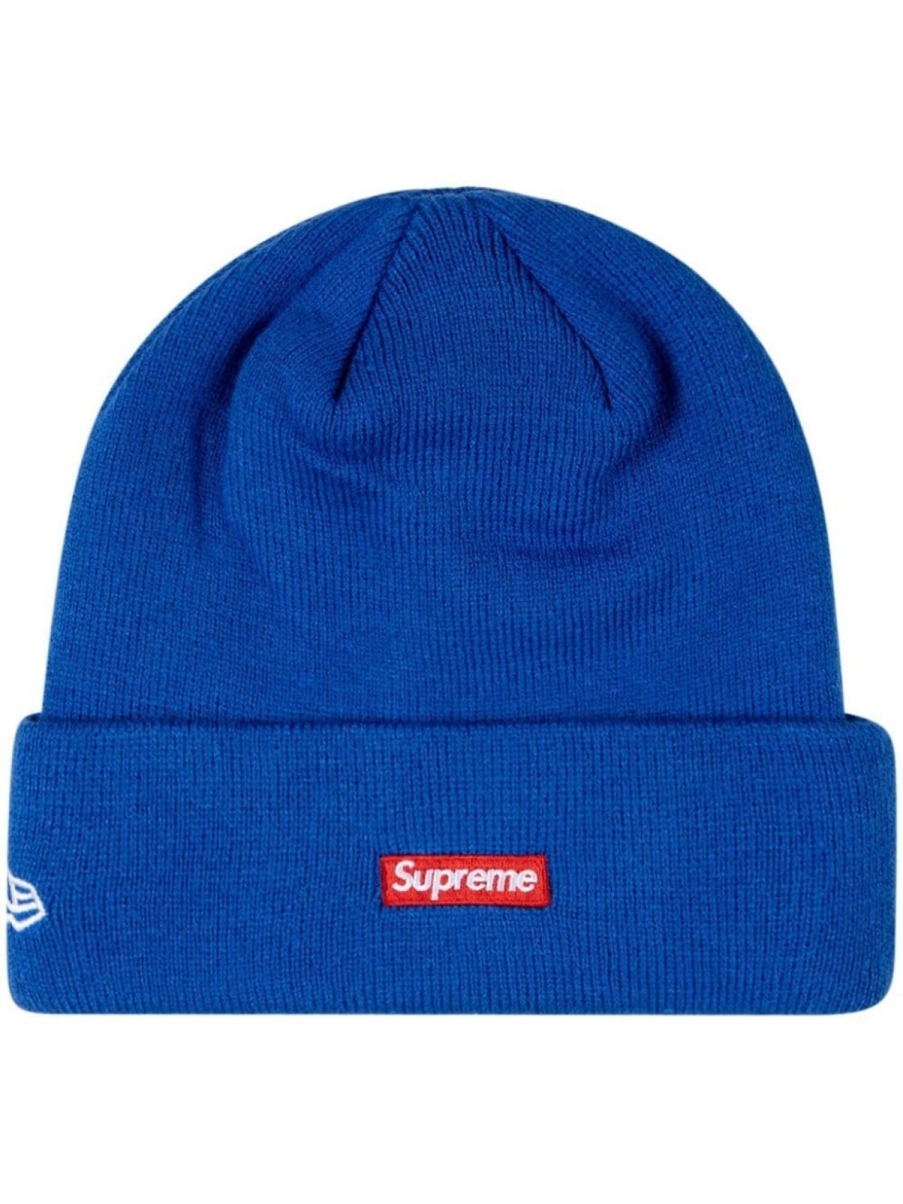 

Шапка бини S Logo из коллаборации с New Era Supreme, синий