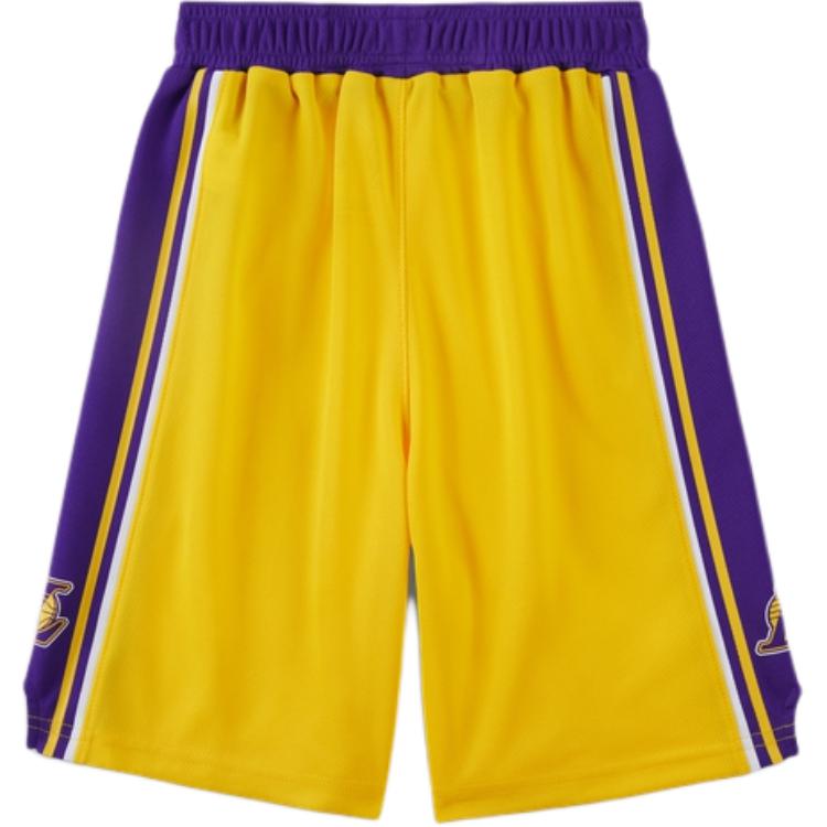Шорты NBA Los Angeles Lakers для детей 3-7 лет Nike, желтый — фото 2