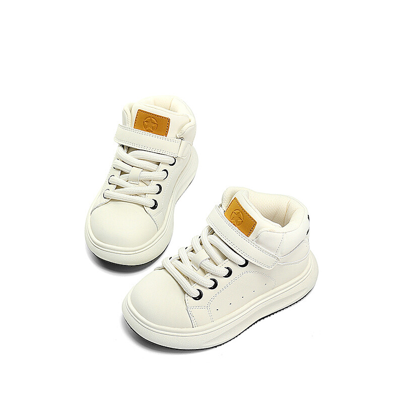 Детские кроссовки для скейтбординга Kids High-top Snowball White Jeep, белый — фото 3