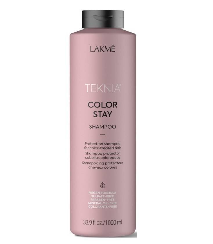 

Lakme, Teknia Color Stay Vegan Formula Shampoo, Шампунь для волос, 1000 мл
