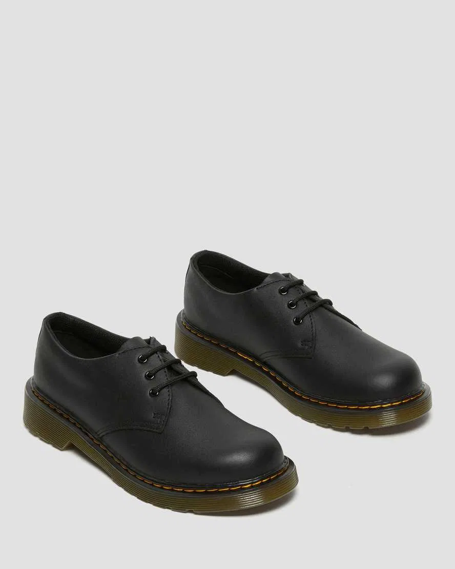 Детские туфли Dr. Martens Softy T 1461, черные — фото 4