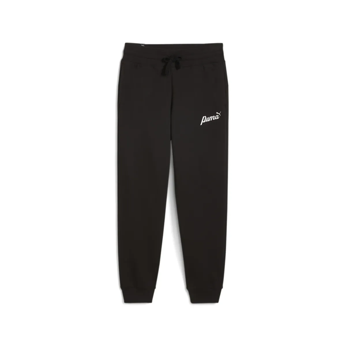 

Тренировочные брюки PUMA "ESS+ SCRIPT PANTS FL", цвет Puma Black-Gold Foil