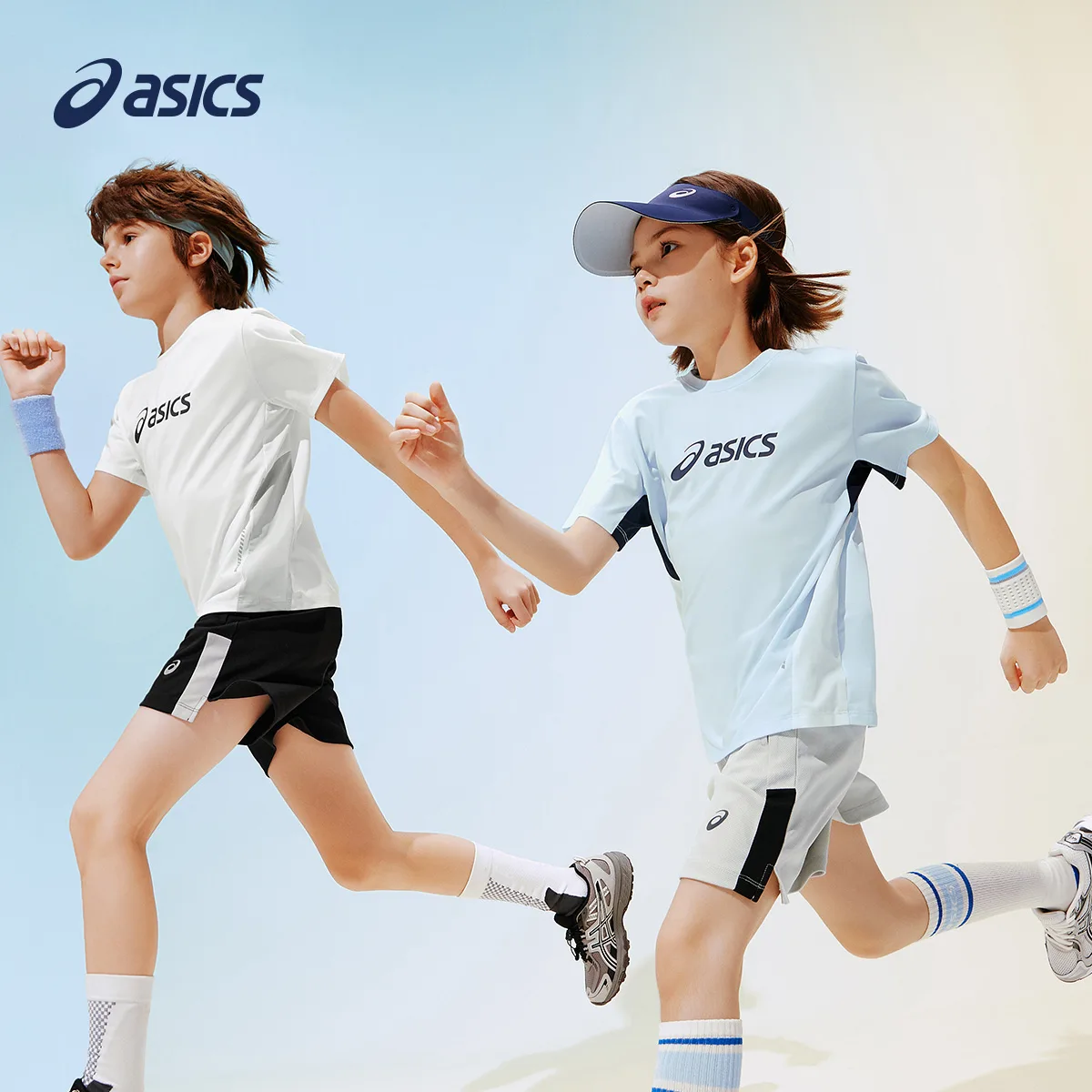 Футболка с круглым вырезом для школьников ASICS, 9000 Black — фото 4