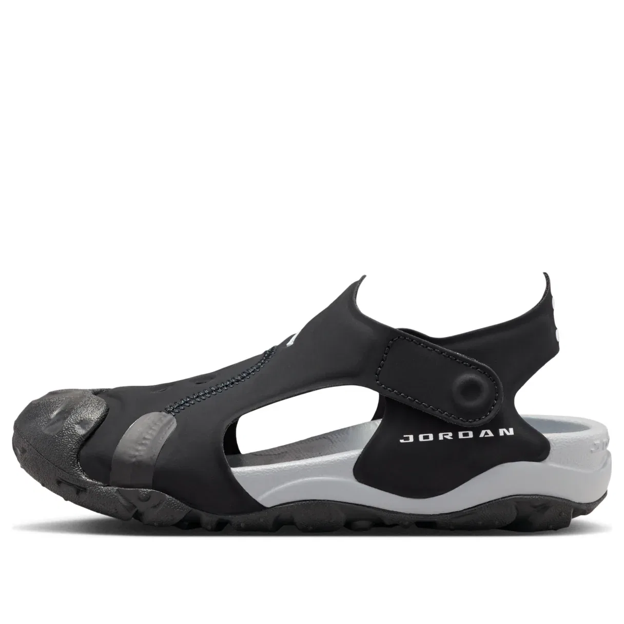 Сандалии Air Jordan Otdr 'Black White Wolf Grey' HV8552-001, черный