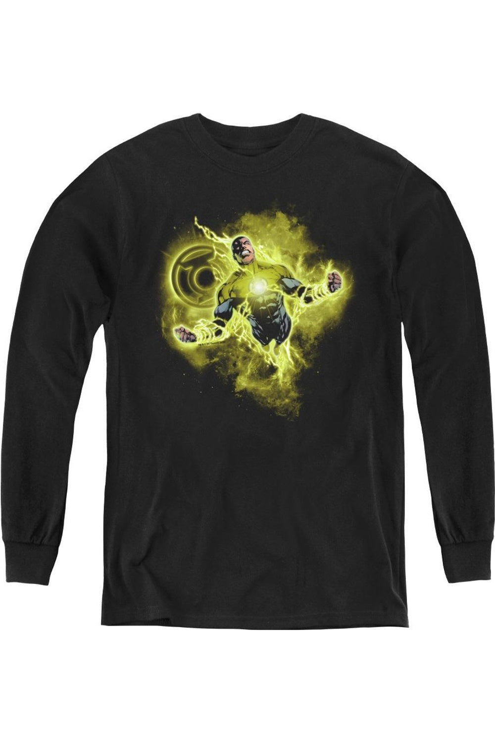 

Футболка с длинным рукавом Green Lantern "Туманность Фонаря" для молодежи Gildan