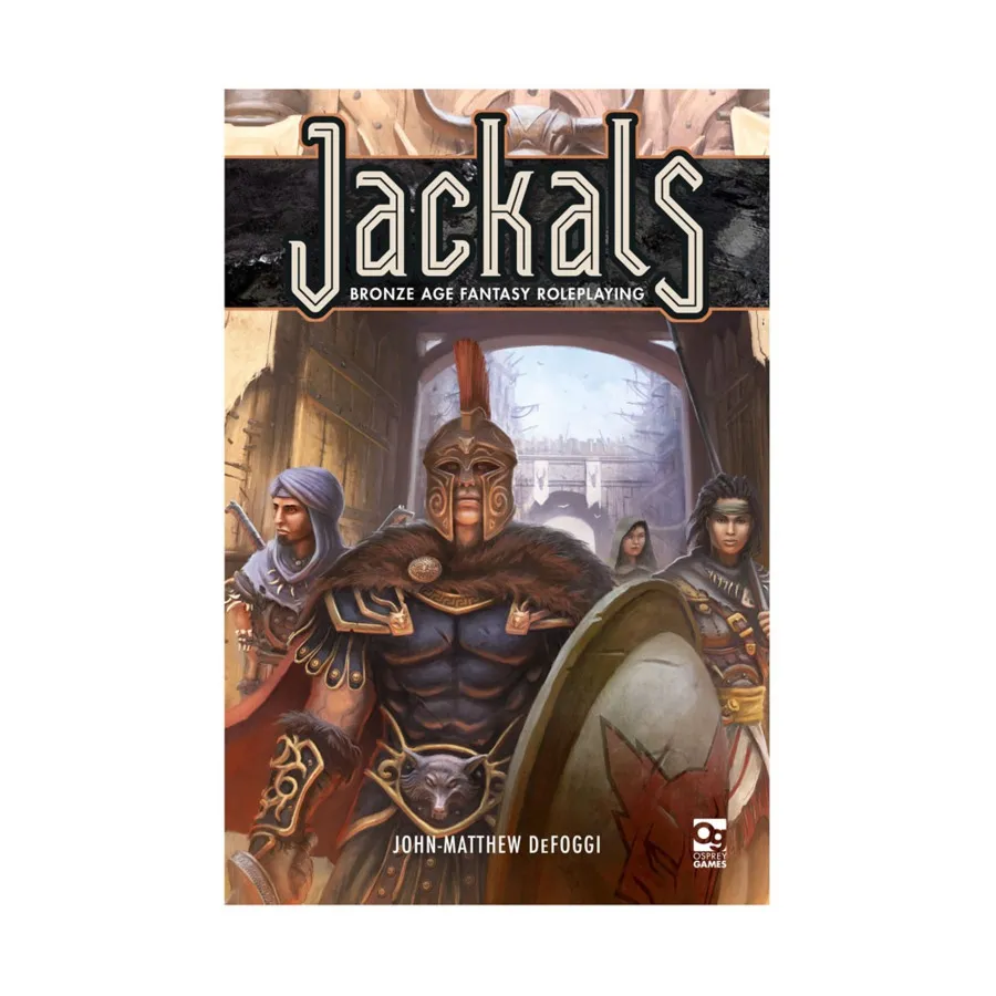 

Jackals - Bronze Age Fantasy Roleplaying, Role Playing Games (Osprey), твердый переплет