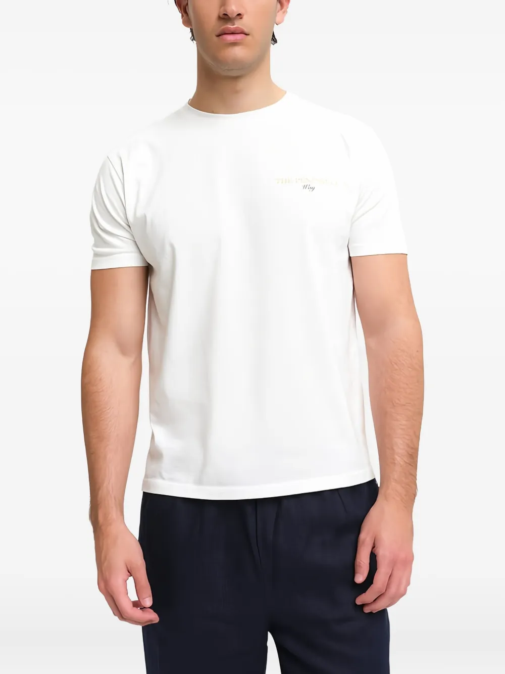 

Футболка с принтом логотипа Peninsula Swimwear, белый