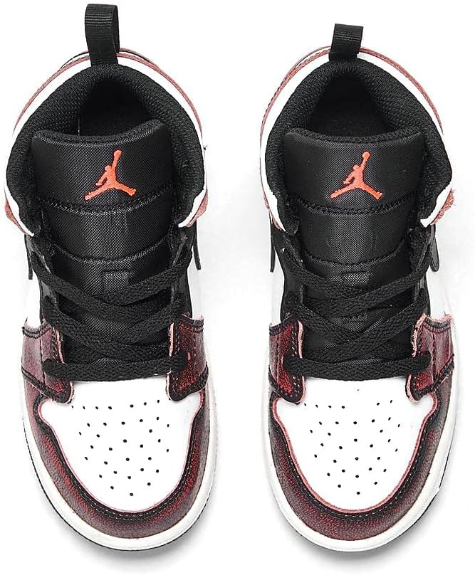 Кроссовки Jordan Boy's Modern, белый/черный/красный — фото 3