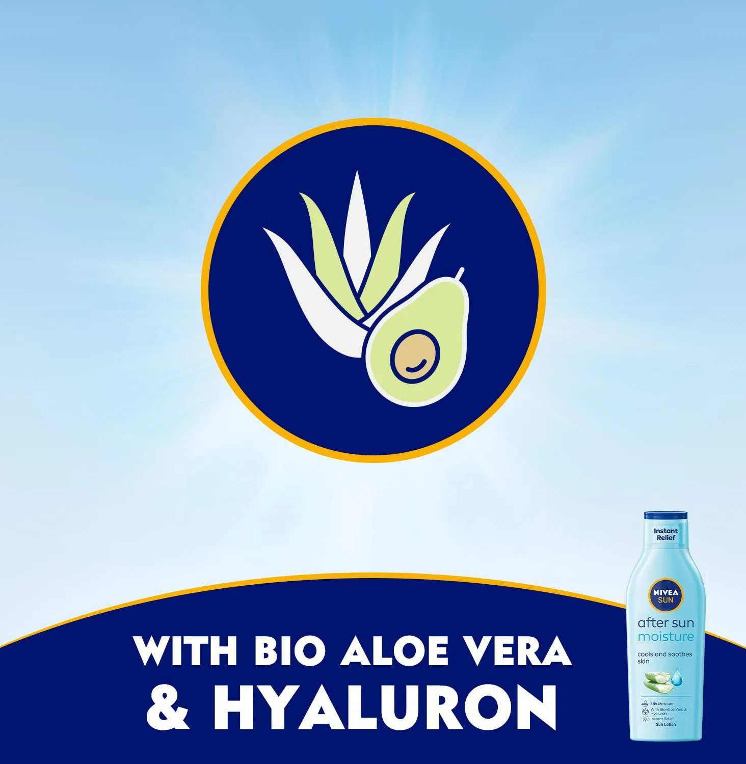 Лосьон после загара с алоэ вера от Nivea Nivea Sun — фото 3