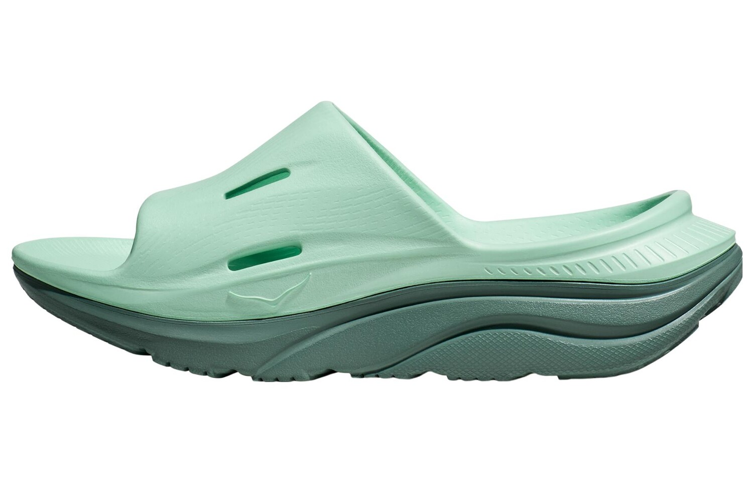 

Шлепанцы унисекс зеленые Hoka One One