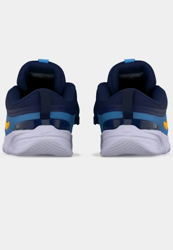 Кроссовки для бега по шоссе star runner 5 Nike Performance, Midnight Navy/Laser Orange/University Blue/Lime Blast — фото 4