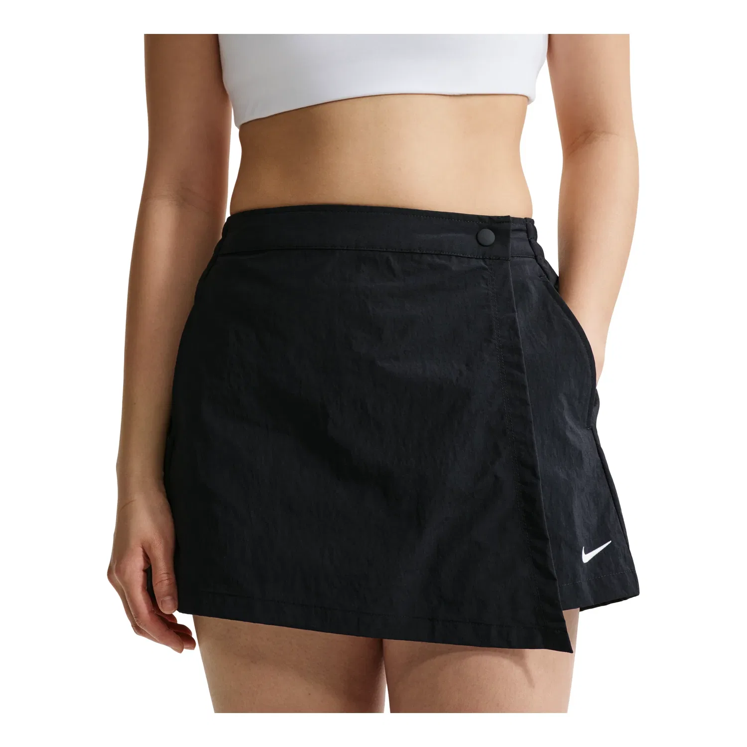 Юбка-шорты Nike Sportswear Mid-Rise Skort 'Black' IR1649-010, черный