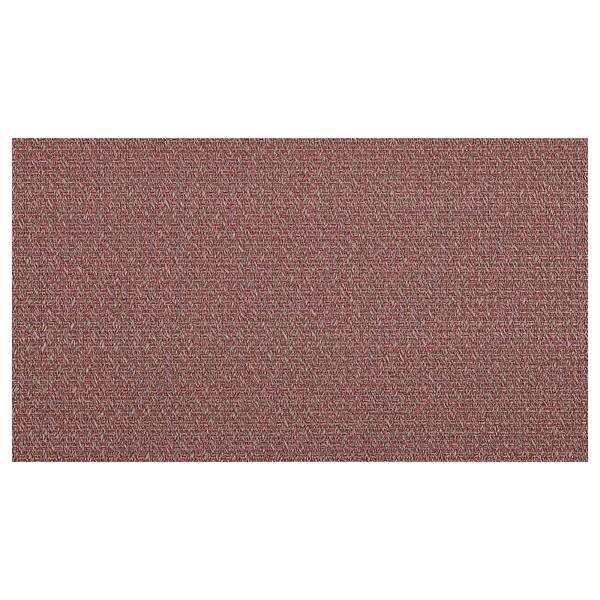 

Виниловый коврик для ванной KARAT Messina, 90x1x350 см, красный