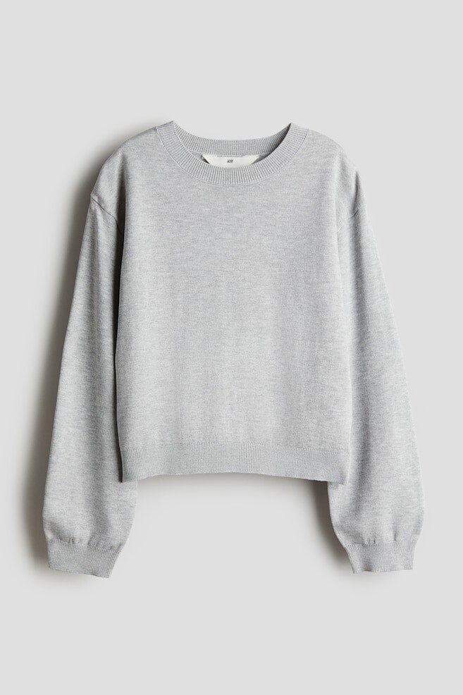 

Свитер тонкой вязки H&M, серый