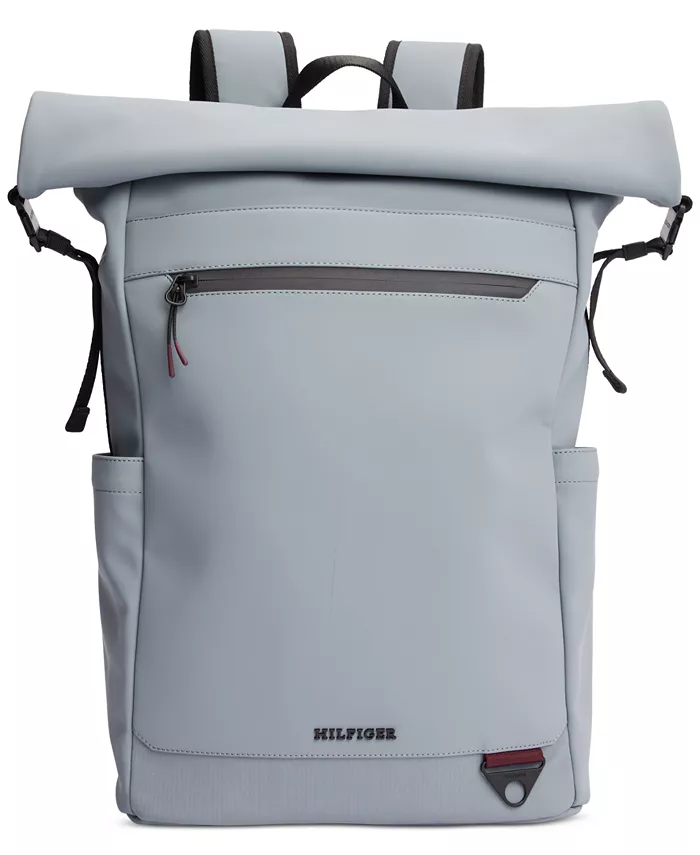 

Мужской рюкзак Roll Top Tommy Hilfiger, серый