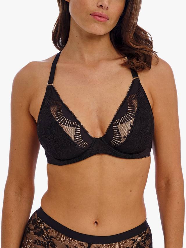 

Wacaol чувственное кружевное бюстгальтер андервайр с глубоким вырезом Wacoal, Black