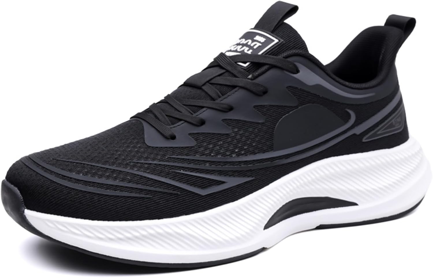 

Унисекс кроссовки для ходьбы: легкие, удобные спортивные кроссовки для бега, тенниса и повседневного использования Kpdwfms, белый/черный