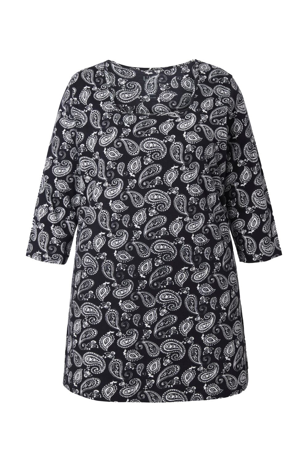 

Ulla Popken Лонгслив в черном цвете