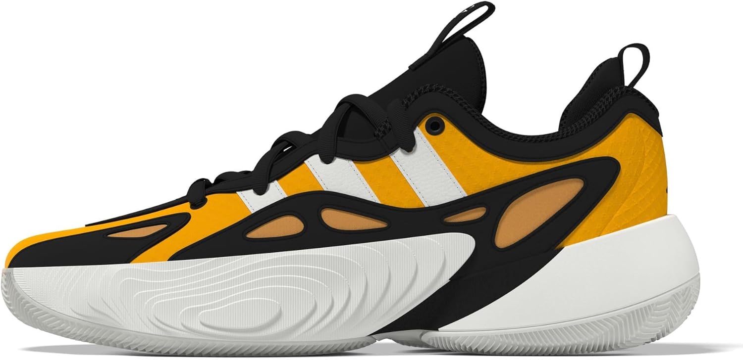 Кроссовки Adidas Unisex Trae Young Unlimited 2 Low, белый/черный — фото 4