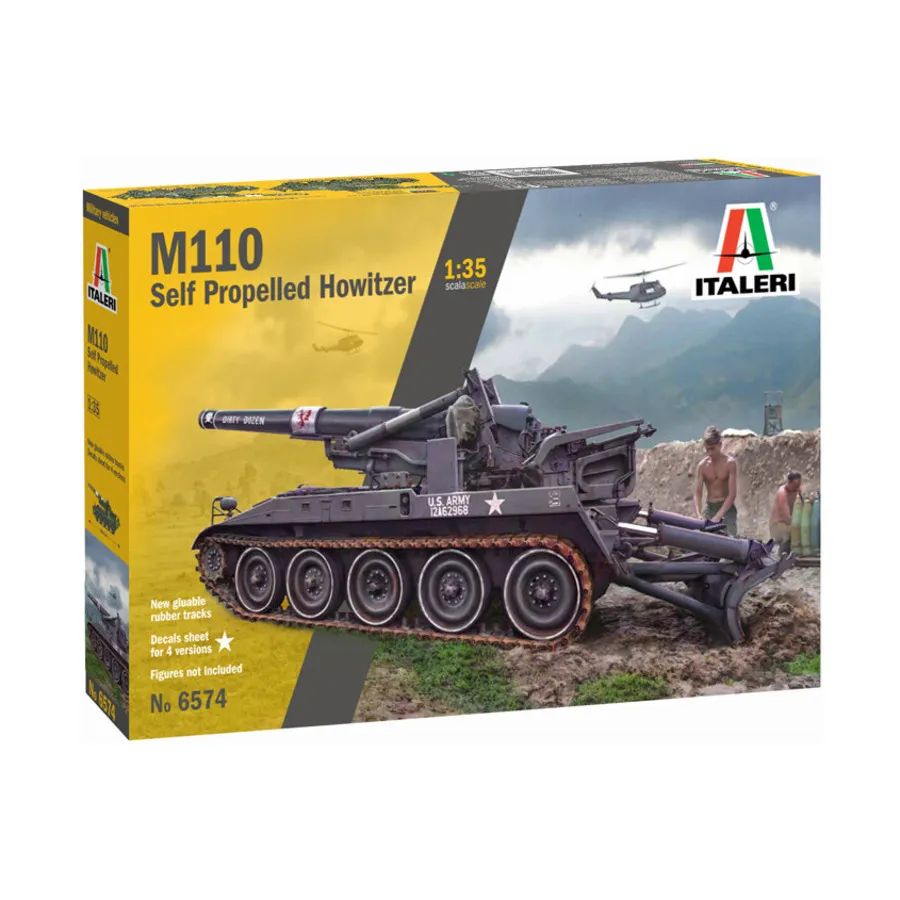 

Самоходная гаубица М110, Military Vehicles (1:35) (Italeri)