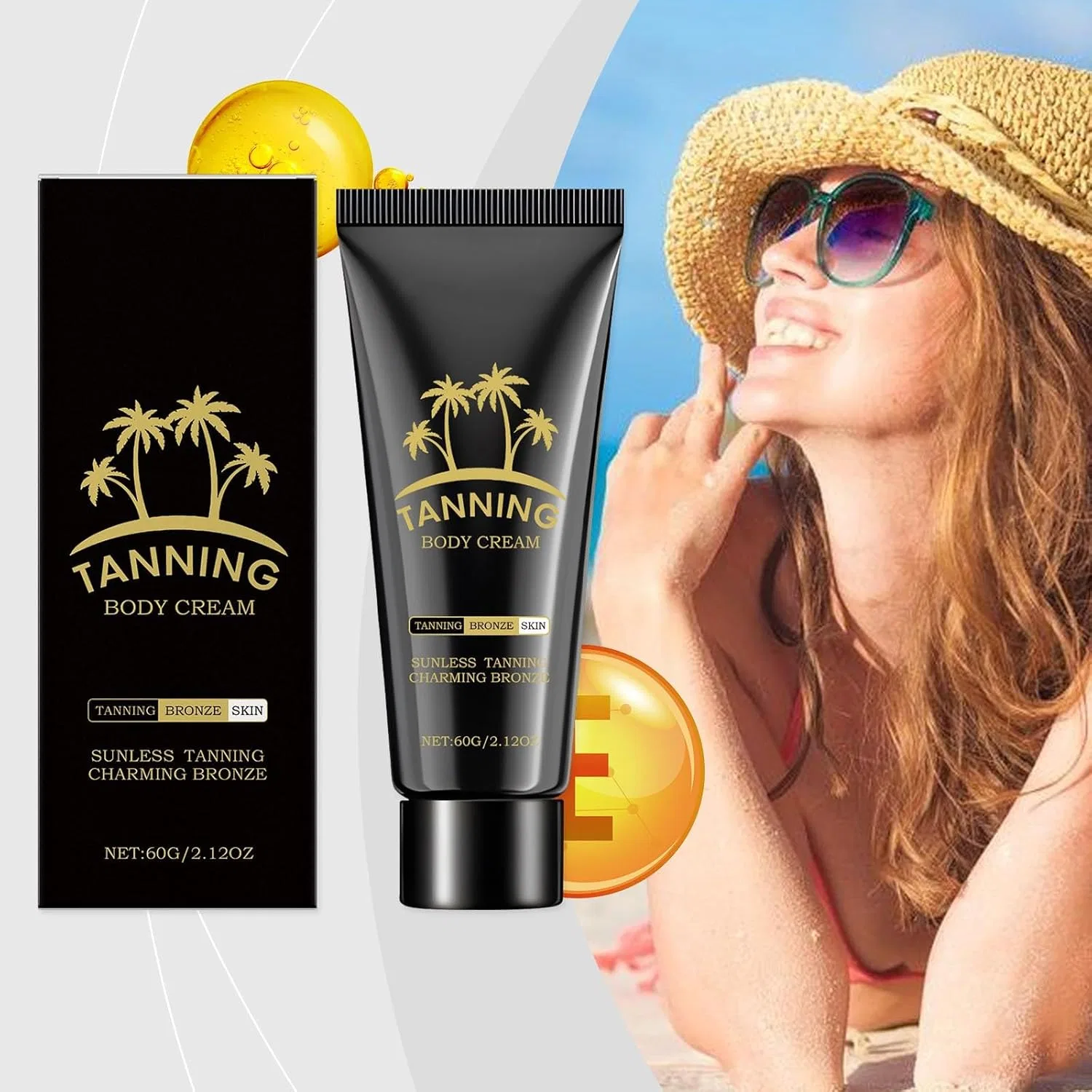 Крем-акселератор загара Faster Tanning Cream, 60 мл Generisch — фото 4