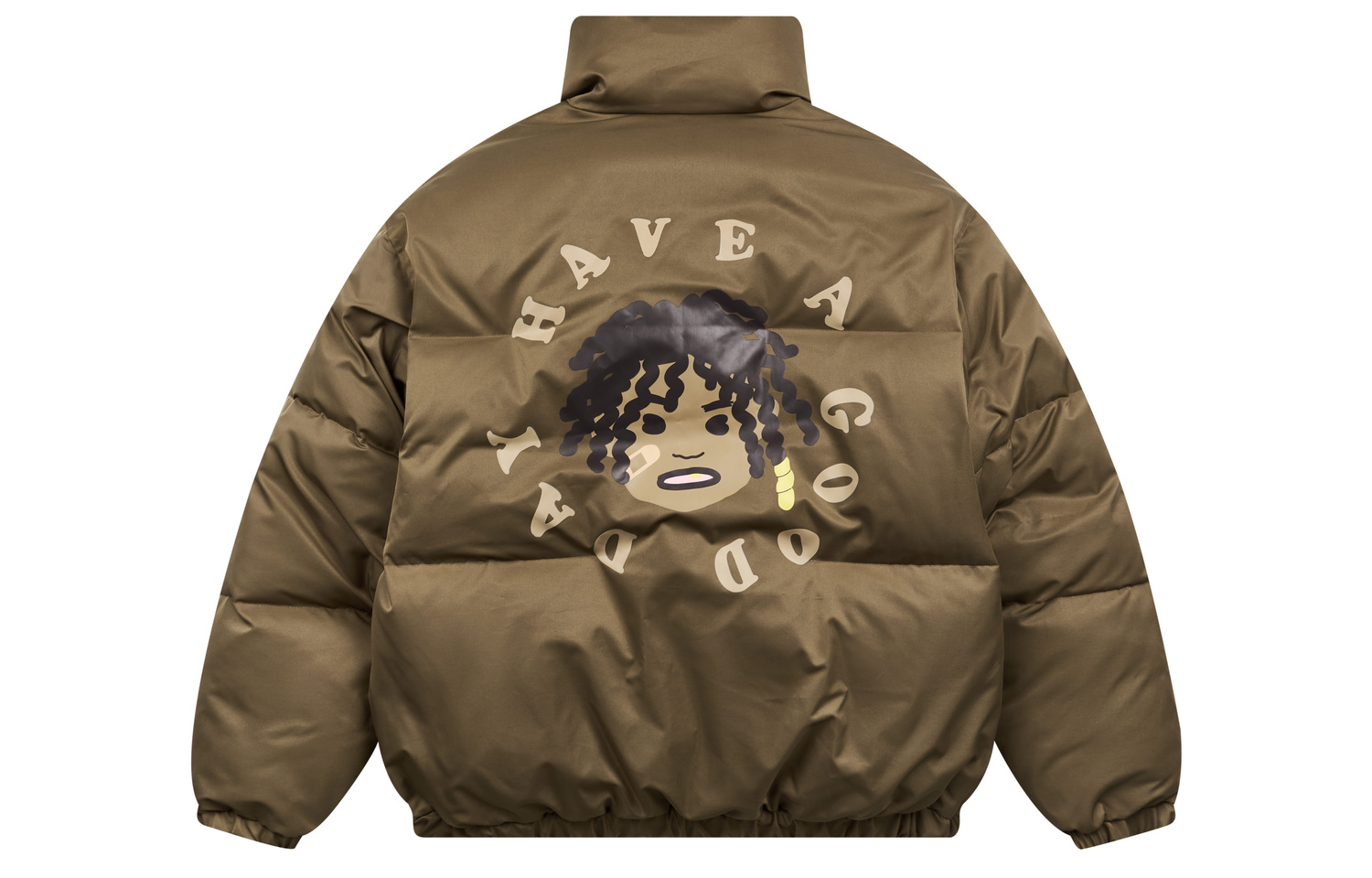 

HARSH AND CRUEL Пуховик Unisex, Brown