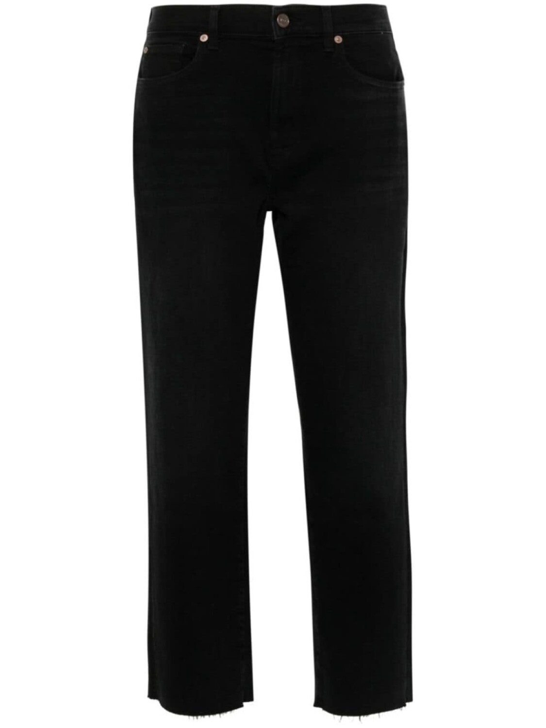 

7 For All Mankind прямые джинсы The Modern, черный