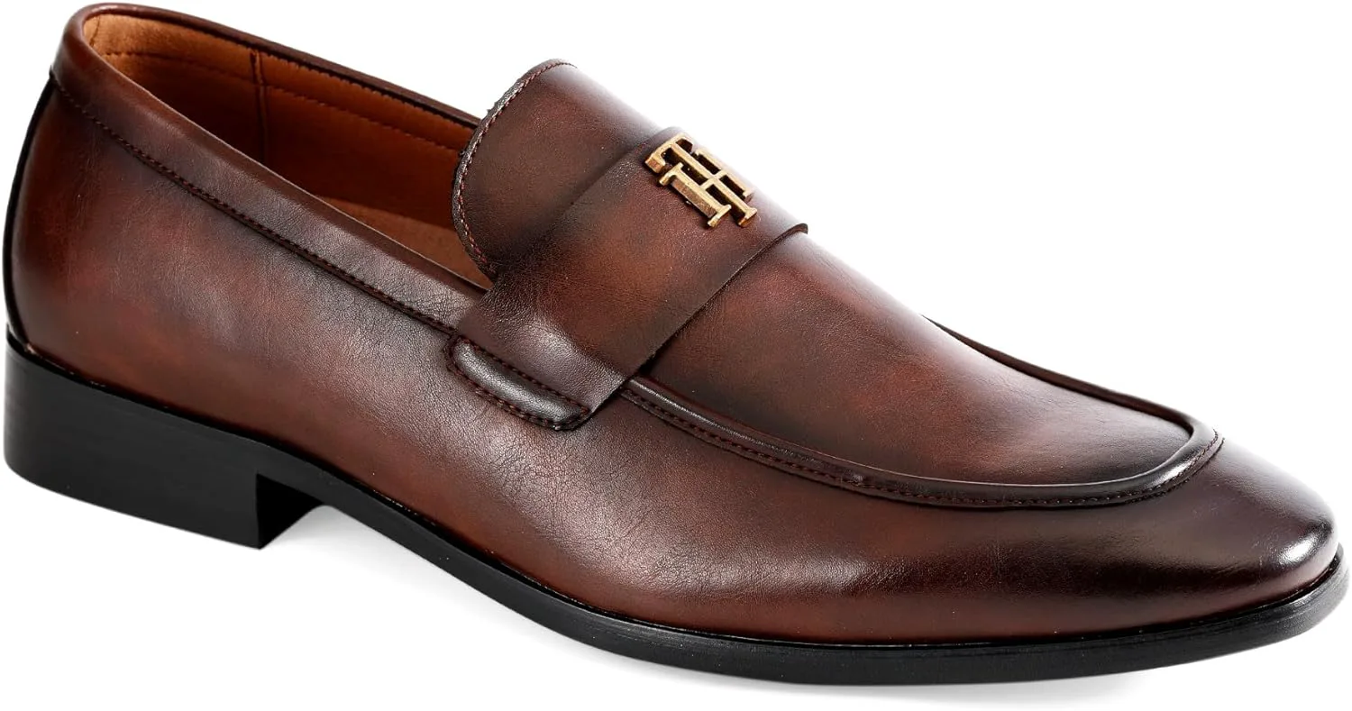 

Мужские лоферы Tommy Hilfiger Sawlin, темно-коричневый