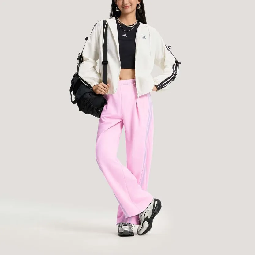 Adidas Куртка Women's White Hooded Moderate Others — фото 3