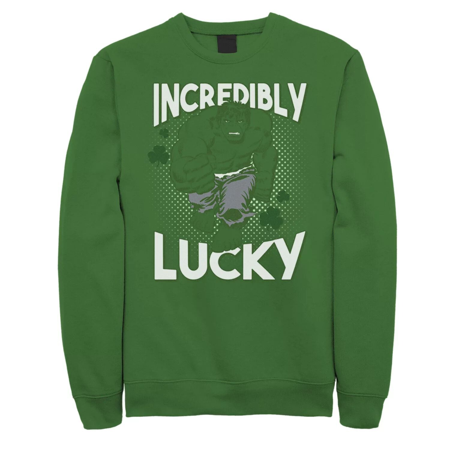 

Мужской свитшот Marvel St. Patty's Hulk Incredible Lucky Licensed Character