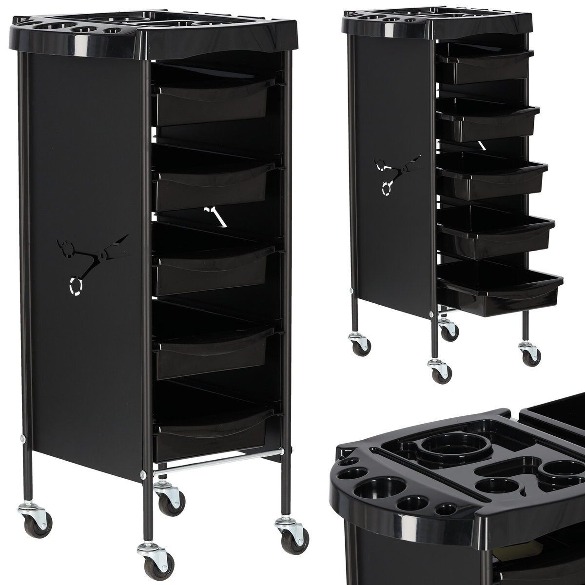 

Мобильный помощник парикмахера по окрашиванию косметики для СПА-салона Calissimo