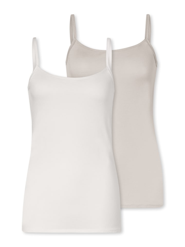 

Майка Schiesser, цвет offwhite/grau
