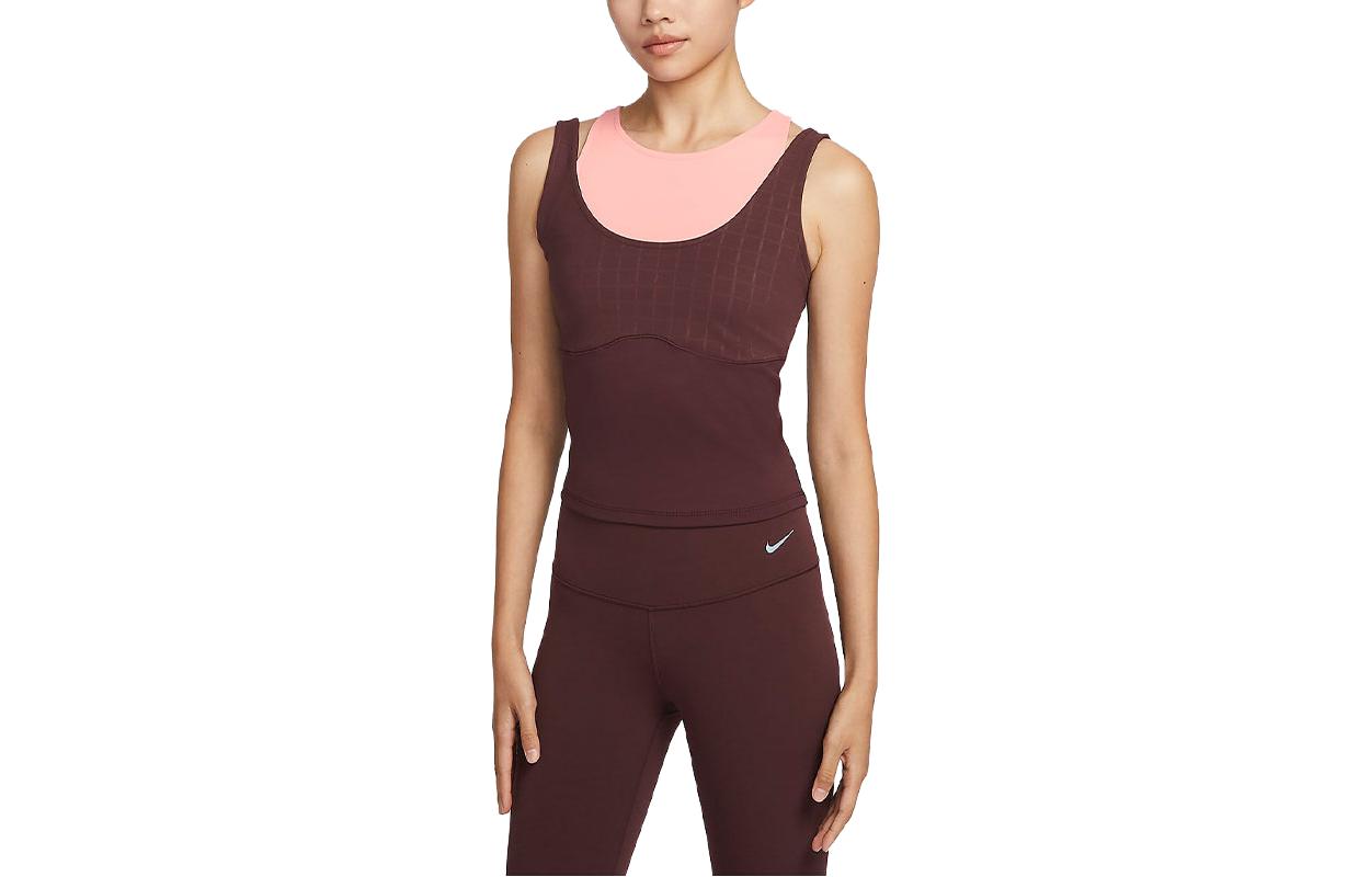 

Nike Футболка без рукавов Dri Fit для женщин Earth Umber