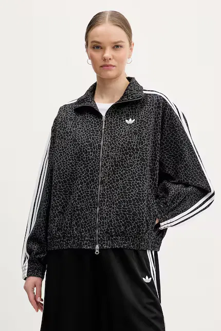 Куртка джинсовая укороченная Adidas Originals, черный