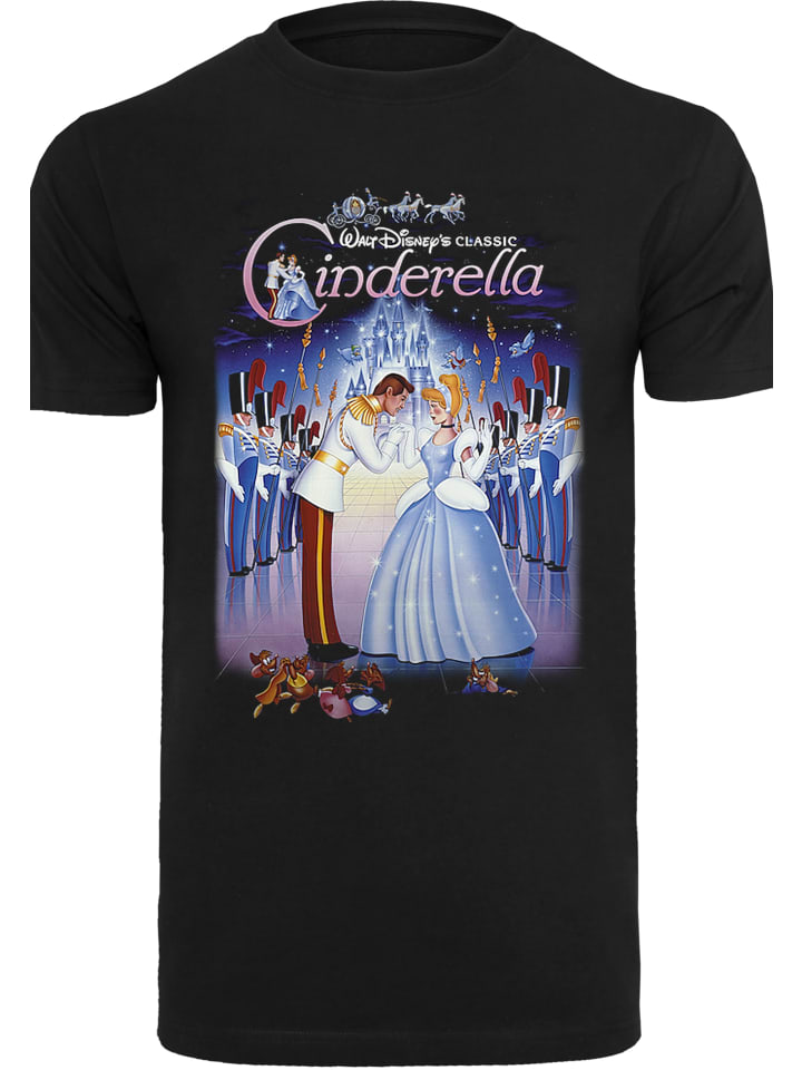 

Футболка F4NT4STIC Disney Cinderella Aschenputtel Collage Poster, черный