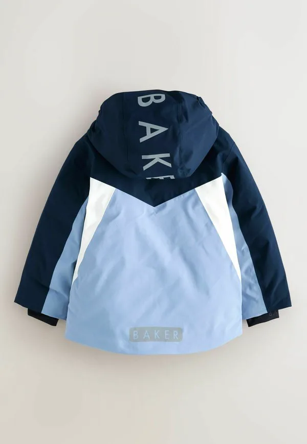 Водонепроницаемая стеганая парка стандартного кроя Baker By Ted Baker, Blue — фото 2