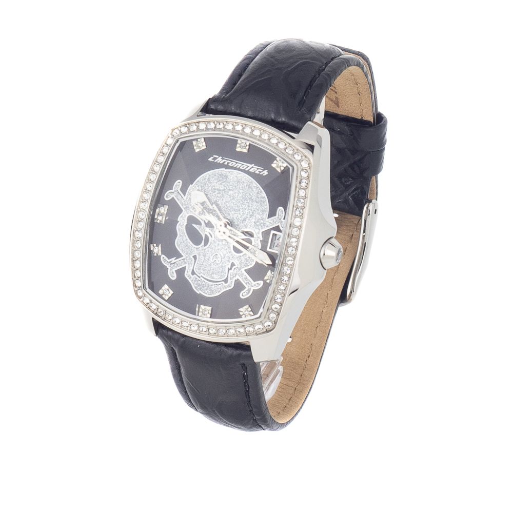 

Женские часы Chronotech Leather, черный