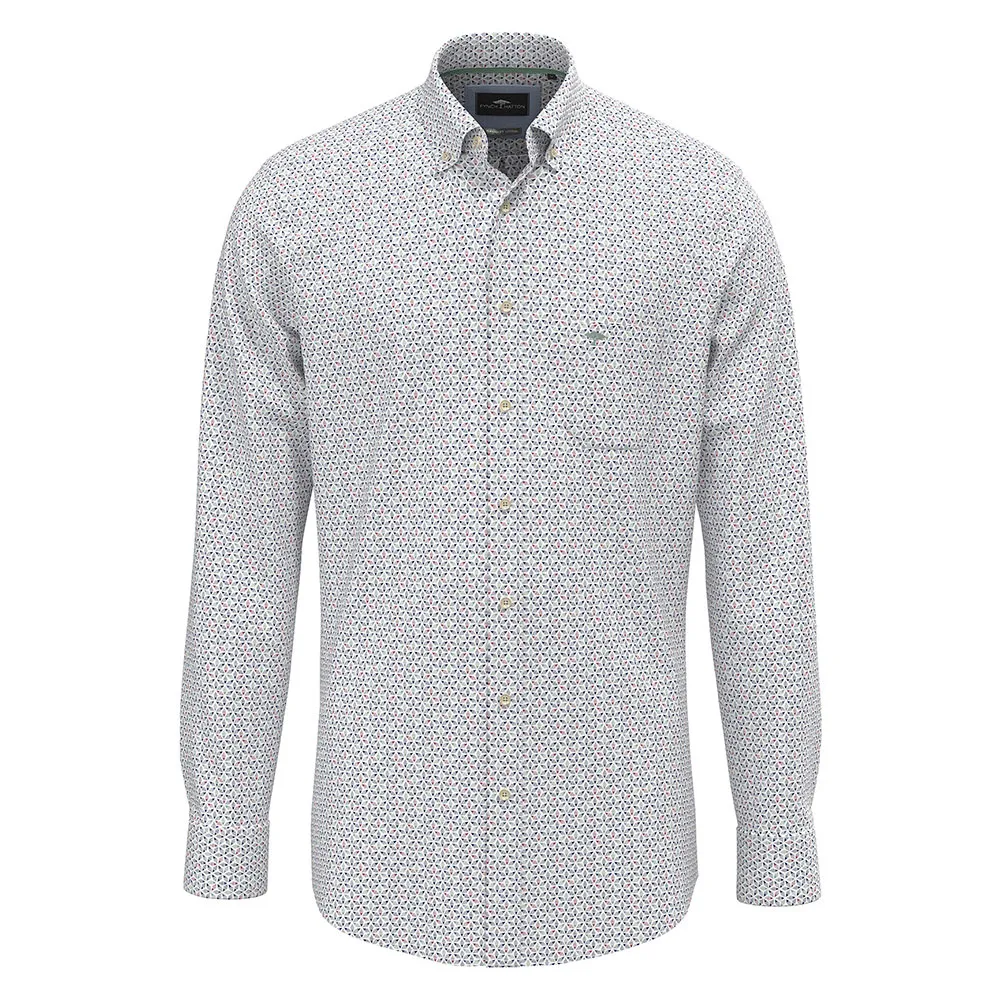 

Рубашка с длинным рукавом Fynch Hatton 15088760, серый