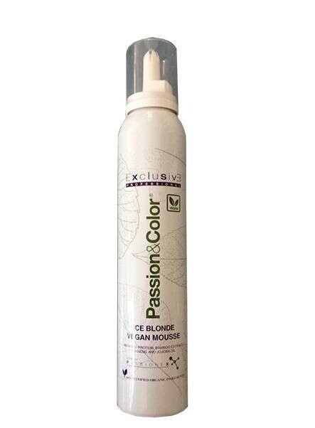 

ExclusivE Passion & Color Ice Blond Vegan Увлажняющая тонирующая пенка для блондинок, Cool Blonde, 200 мл