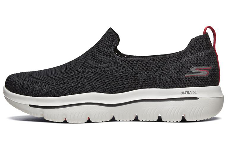 

Кроссовки для бега Go Walk Evolution Ultra для мужчин с низким верхом, черные/красные Skechers