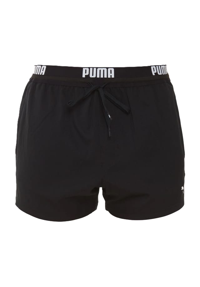 

Шорты для плавания с логотипом на поясе Puma, черный