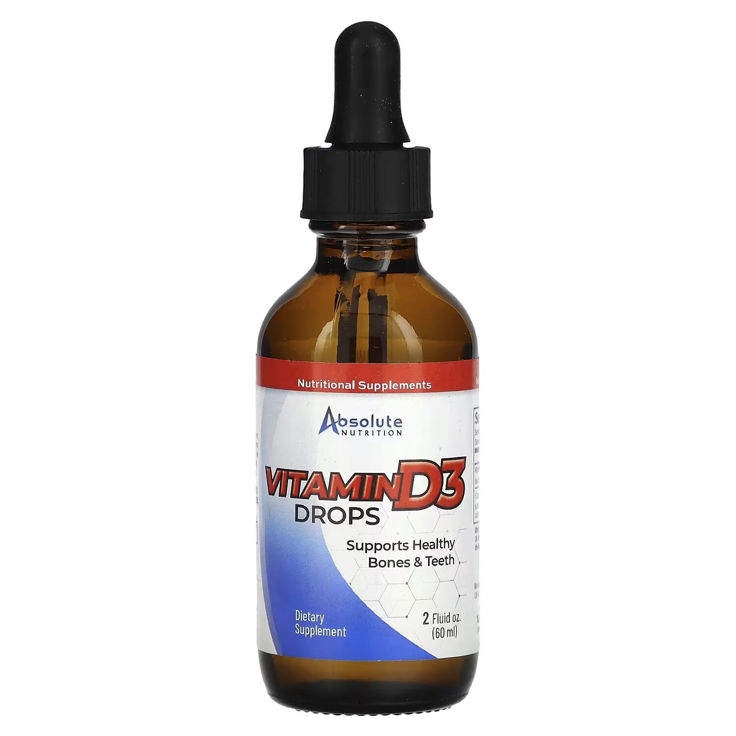 

Капли витамина D3, 2 жидкие унции (60 мл) Absolute Nutrition