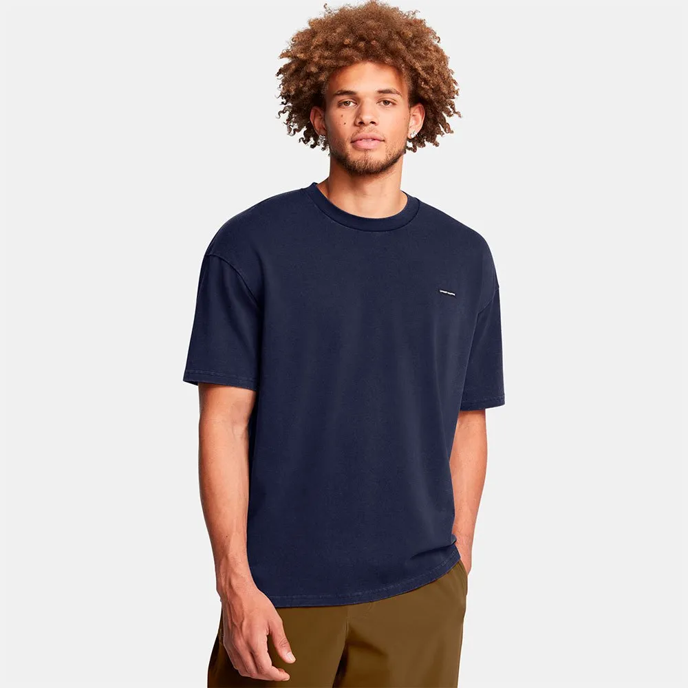 

Футболка Under Armour Heavyweight Oversized Logo Wash, синий
