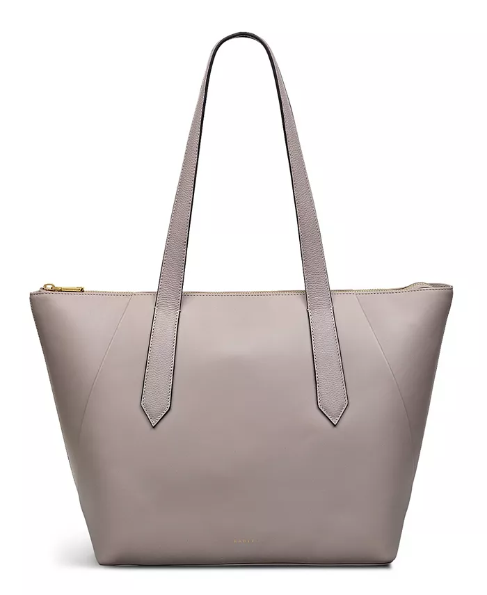 

Кожаная сумка-тоут Bruton Street Small с застежкой на молнию Radley London, коричневый