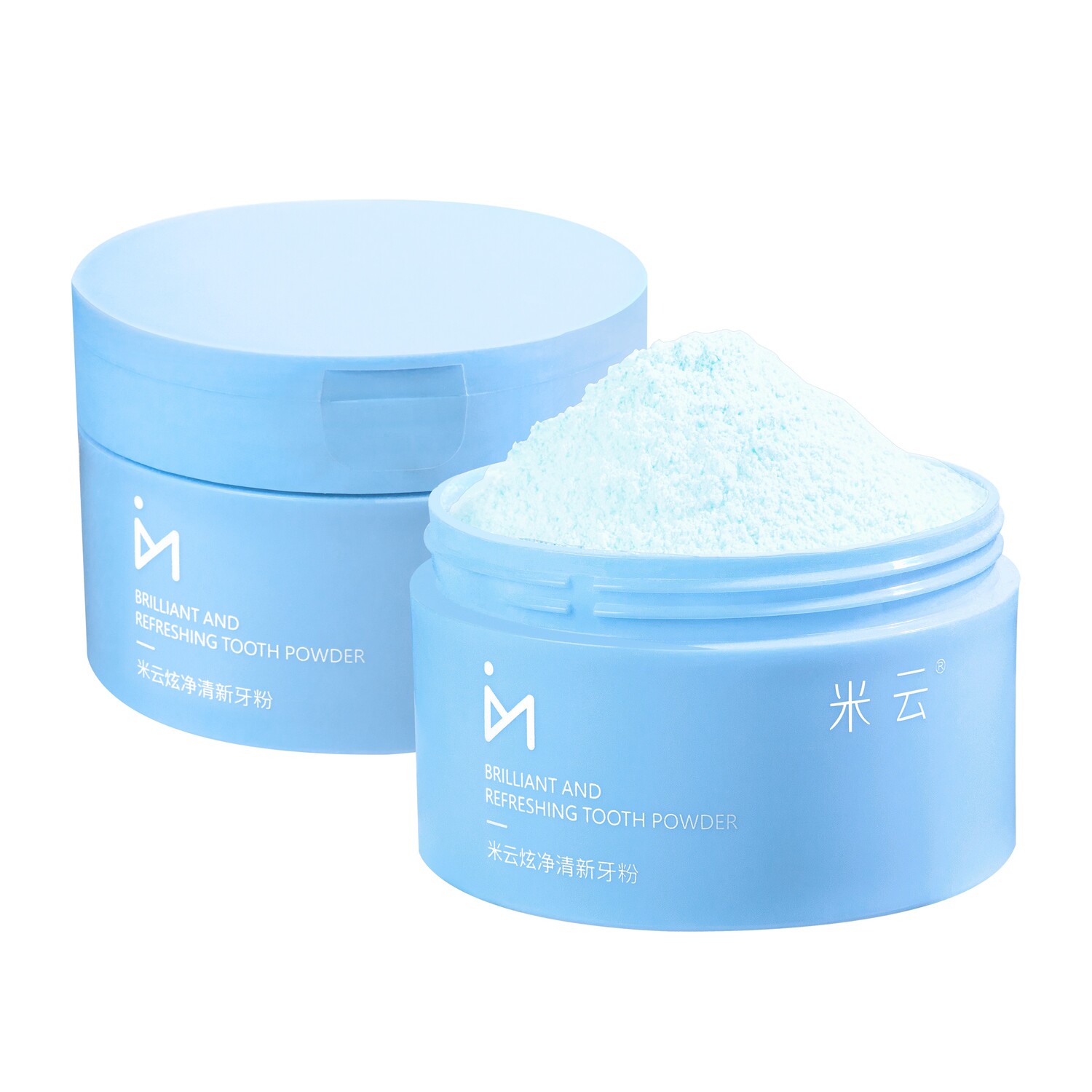 

Блестящий чистый свежий зубной порошок Mi Yun