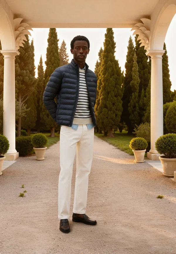 Куртка-пуховик Tommy Hilfiger Core Packable Jacket Light Jacket, пустынное небо