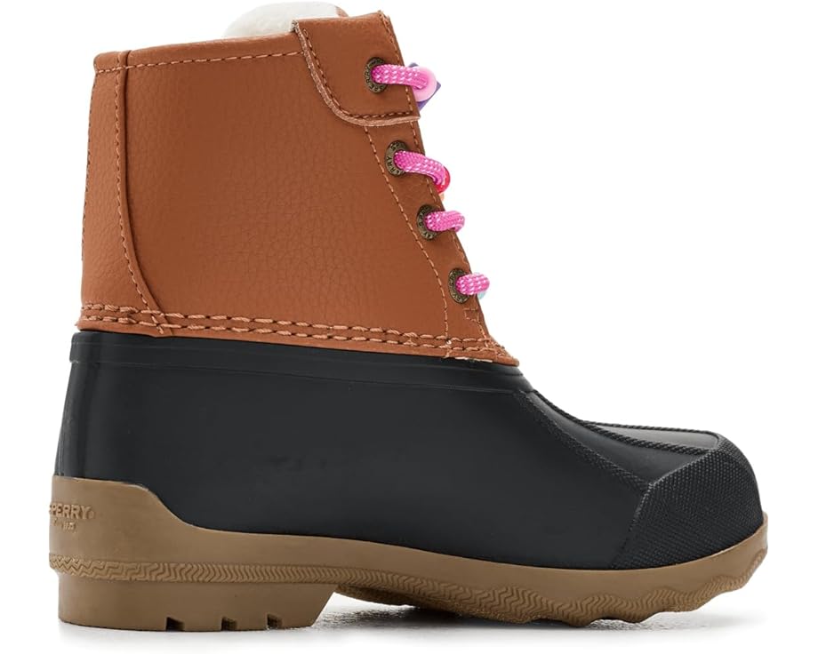 Детские ботинки Sperry Port Boot (Little Kid/Big Kid) Sperry Kids, Black — фото 3