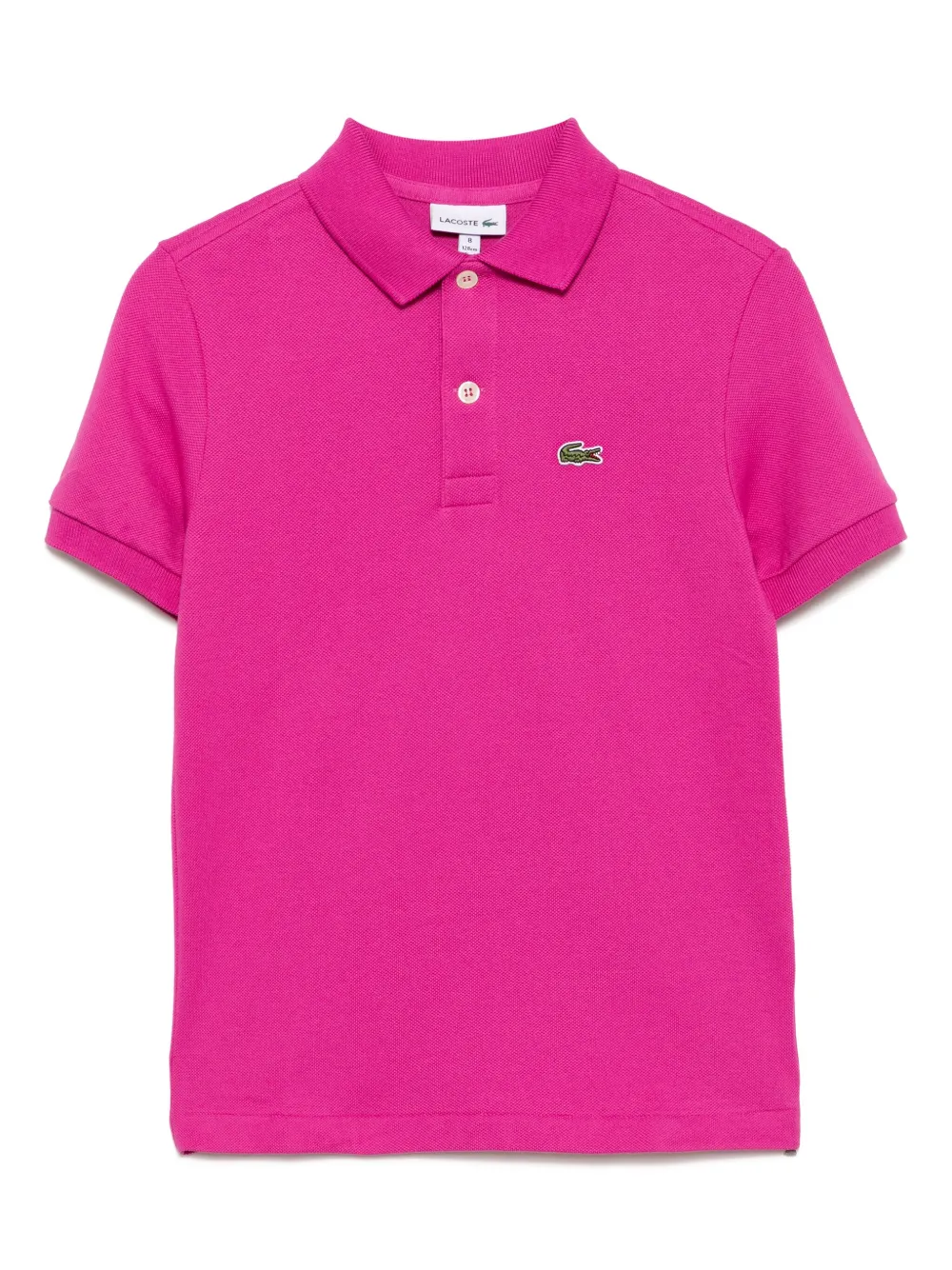 

Рубашка поло с нашивкой-логотипом Lacoste Kids, розовый