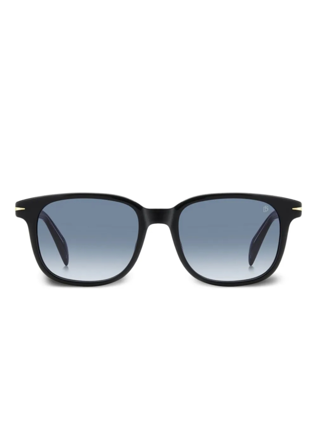 

Солнцезащитные очки DAVID BECKHAM EYEWEAR в квадратной оправе с градиентом, черный